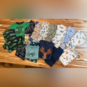 Bundle of boys pajama sets 5T
